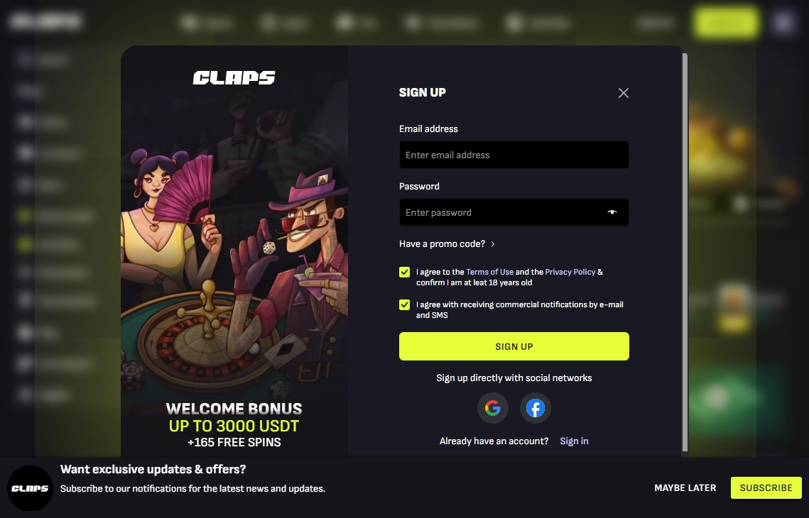 Claps Casino